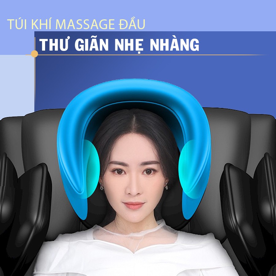 Ghế massage toàn thân OKACHI LUXURY Star JP-I9 (xám)